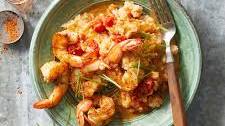 Shrimp & Grits with Tomato