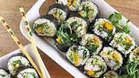 Shrimp & Mango Sushi With Cauliflower Rice