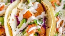 Shrimp Tacos with Best Shrimp Taco Sauce