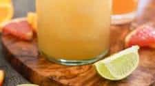 Skinny Orange Grapefruit Margarita (with Mocktail Option)