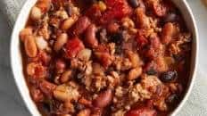 Slow Cooker 3-Bean Chili