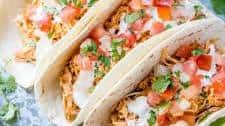 Slow Cooker Cilantro Lime Chicken Tacos