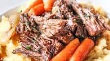 Slow Cooker Garlic Herb Pot Roast