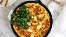 Smoked Salmon Frittata