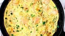 Smoked Salmon Frittata