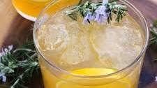 Smoky Whiskey Sour with Meyer Lemon and Rosemary