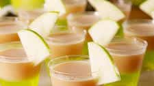 Sour Apple Jell-O Shots