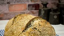 Sourdough sesame seed bread