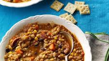 Southwest Barley & Lentil Soup