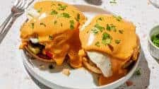 Southwestern Eggs Benedict with Chipotle Hollandaise