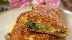 Spanakopita Filled Croissants