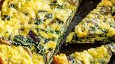 Spanakopita Frittata with Pine Nuts