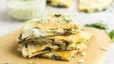 Spanakopita Quesadillas: When Greek Meets Mexican!