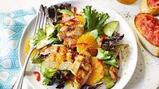 Spanish chicken and orange salad