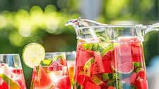 Sparkling Watermelon Sangria