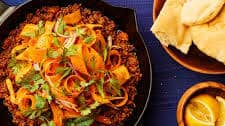 Spiced Lamb and Shaved Carrots