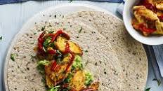 Spicy chicken & avocado wraps