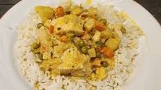 Spicy Coconut Fish Curry