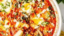 Spicy Shakshuka with Harissa