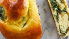 Spinach and Cheese Challah