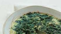 Spinach Baked With Ricotta & Nutmeg