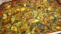 Spinach & Cheese Casserole