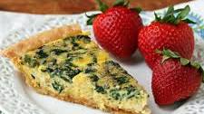 Spinach Feta Quiche