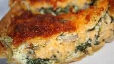 Spinach & Feta Quiche