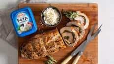 Spinach-Feta Stuffed Pork Loin