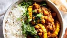 Squash and Chickpea Masala