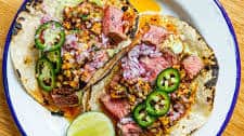 Steak Tacos With Chilli Pineapple Salsa