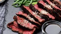 Steak with Honey and Soy Sauce