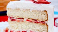 Strawberries and Cream Cake