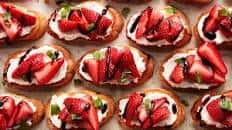 Strawberry Balsamic Bruschetta Thumbnail