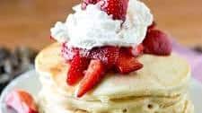 Strawberry Shortcake Pancakes