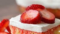 Strawberry Shortcake Poke Cake Recipe