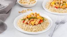 Sweet and Sour Chicken and Rice