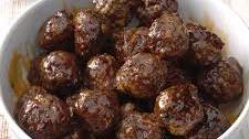 Sweet and Spicy Air-Fryer Meatballs