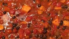 Sweet Potato and Black Bean Chili