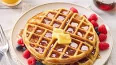 Tender and Easy Buttermilk Waffles