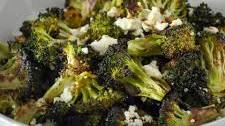 The Best Kickin' Crispy Roasted Broccoli With Lemon and Feta