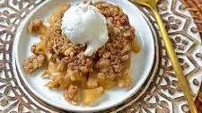 The Best Vegan Apple Crisp