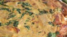 The Spicy Olive's Bacon Cheddar Spinach Quiche