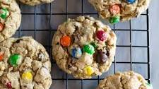 Thick and Chewy Monster Cookies