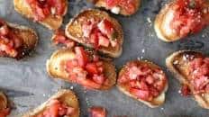 Tomato and Basil Bruschetta