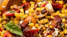 Tomato, Bacon and Corn Succotash