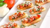 Tomato & Basil Bruschetta