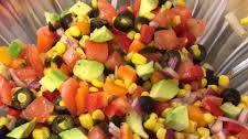 Tomato, Corn, and Avocado Salsa