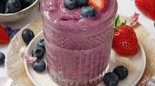 Blueberry Bliss Tropical Smoothie Recipe Thumbnail