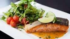 Trout with Maple-Dijon Glaze